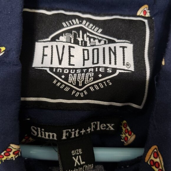 Five Point Pizza Button Up - Picture 8 of 8